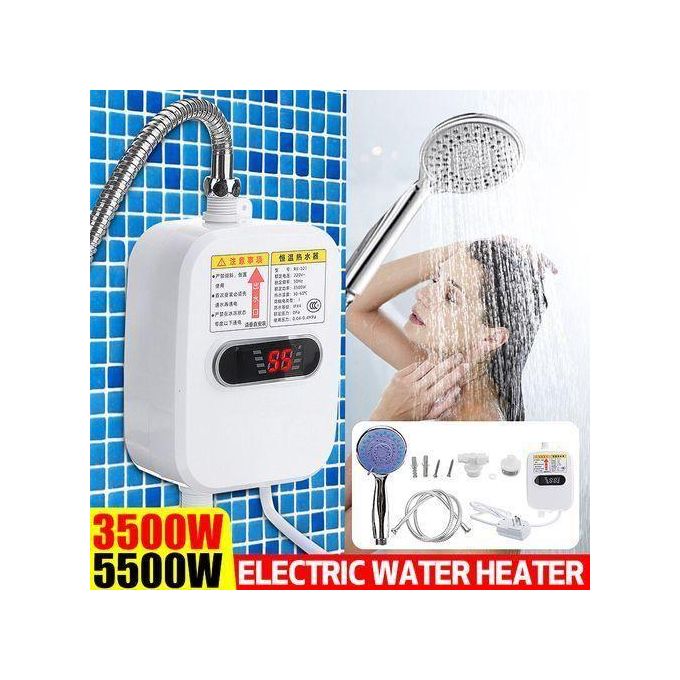 Chauffe-eau instantané sans réservoir 3500 W/5500