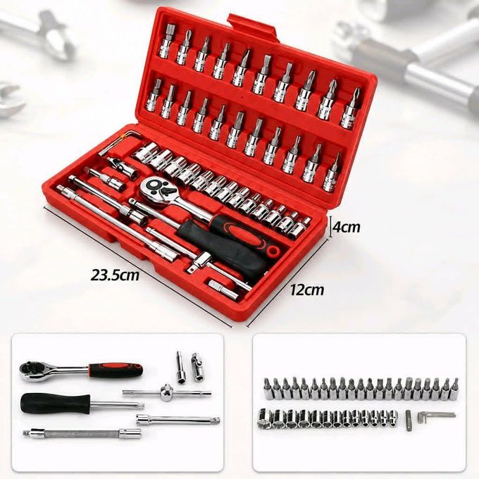 Coffret de Douilles et Embouts - 53 Pièces