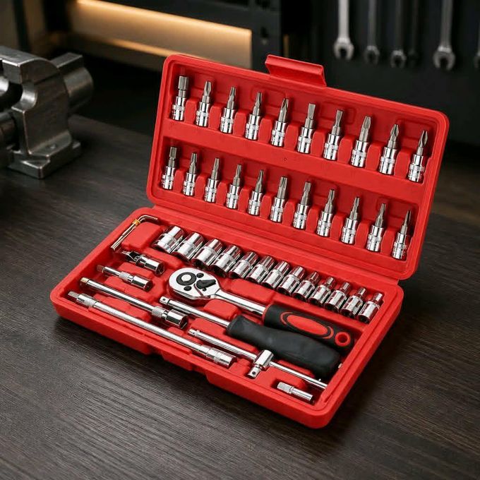 Coffret de Douilles et Embouts - 53 Pièces