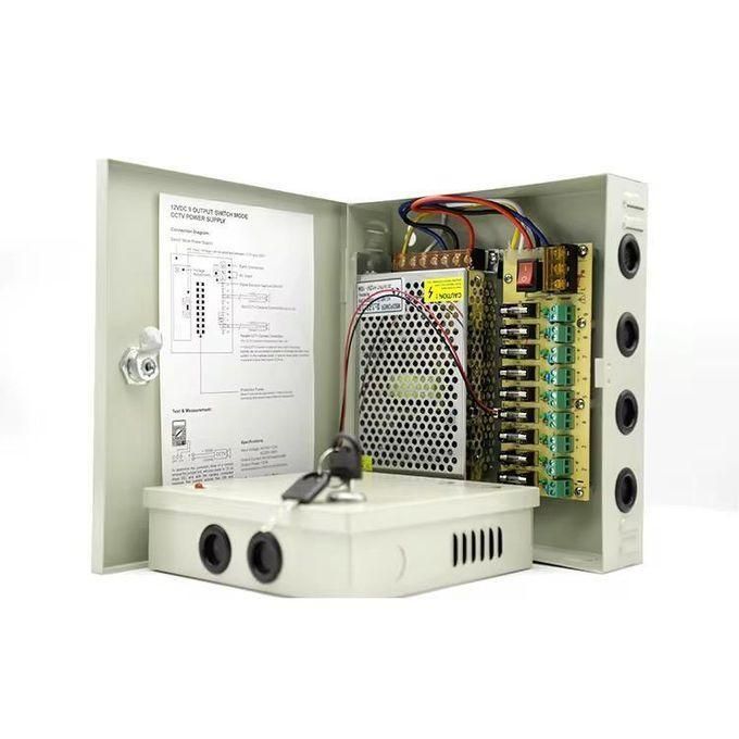 Boîtier D'Alimentation CCTV Pour Caméra De Surveillance ( 09 CH )
