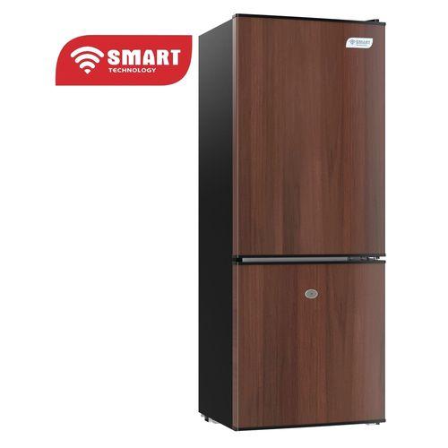 SMART TECHNOLOGY Réfrigérateur Combiné DFRST 2 Tiroirs (STCB-145WH) - 112L / Gris-Marron