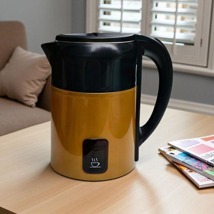 Bouilloire électrique 3L chauffe-eau Café 1500W chauffage rapide Golden & bouillant Protection sèche 100% véritable bouillant