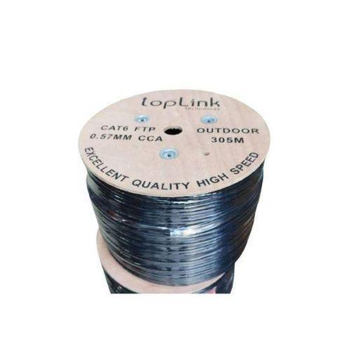 TOPLINK Câble réseau FTP CAT6 Blindé 305m NOIR