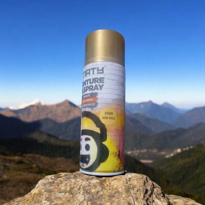 Maty Bombe spray peinture Doré brillant (2598)
