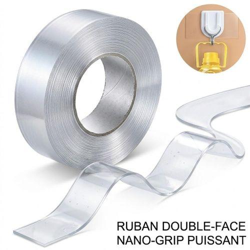 Ruban Double Face Nano Puissant - Fixation Magique Sans Percer Pour Maison, Cuisine Et Bureau