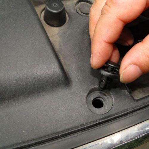 500Pcs Mixtes Auto Fixation Clip Voiture Corps De Retenue Rivet Pare-Chocs Porte Clips De Fixation