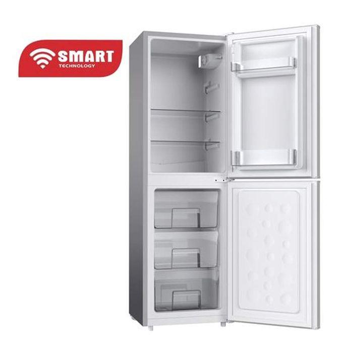 SMART TECHNOLOGY Réfrigérateur Combiné DFRST 3 Tiroirs 133 Litres