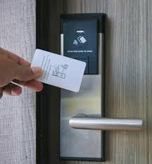 Serrure à carte magnétique