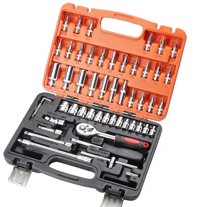 Kit De 53 Pièces De Clé à Douille Avec Tournevis