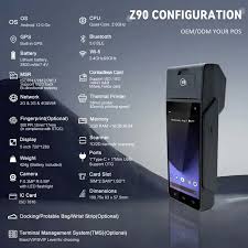 Terminal de paiement intelligent ZCS Z90