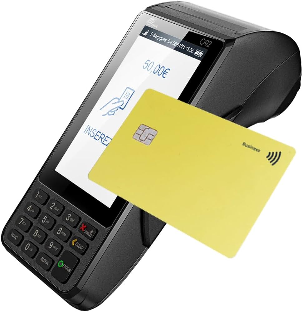 Terminal de paiement pour les professionnels