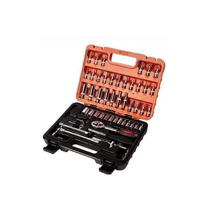 Coffret de Douilles et Embouts - 53 Pièces