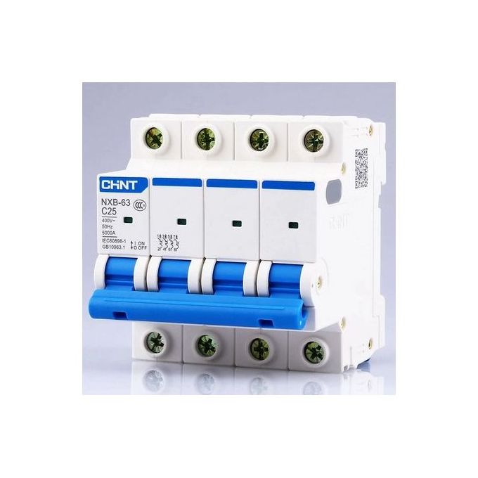 Chint Dijoncteur Courant Interrupteur NXB-63/125 4P