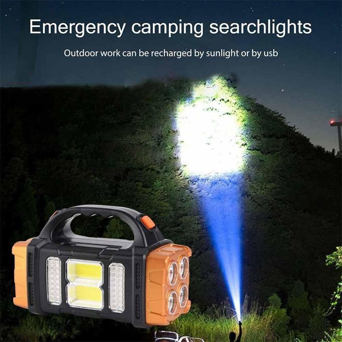 Lampe de Travail Solaire LED Rechargeable Haute Puissance
