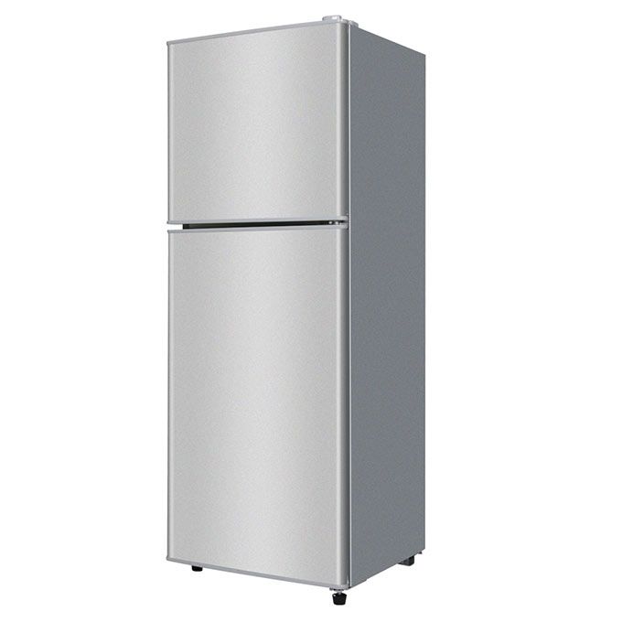 Nasco Refrigerateur Double Porte - NASF2-238FL-DS - 138Lt (90Lt+48Lt) - R600A - 220-240V - Dark Silver