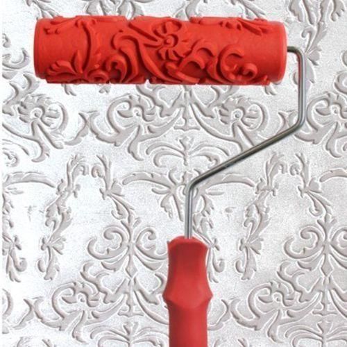 Rouleau De Peinture De Modèle De Fleur De Machine De Décoration De Mur De DIY En Plastique #1